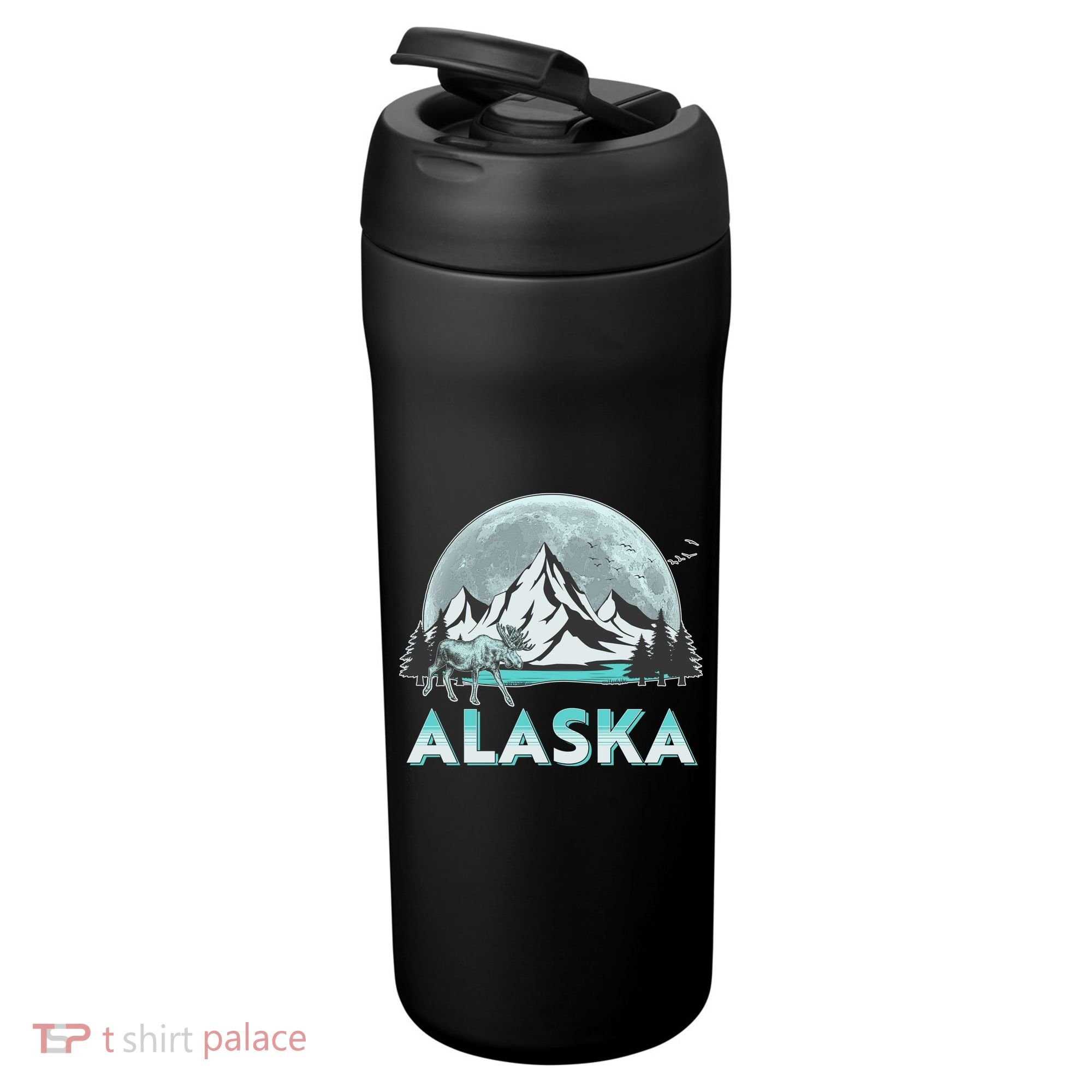 Alaska Wilderness Moose Moon 24oz Duet Stainless Steel Tumbler