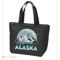 Alaska Wilderness Moose Moon Tote Bag thumb 3
