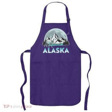 Alaska Wilderness Moose Moon Apron