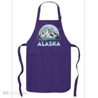 Alaska Wilderness Moose Moon Apron thumb 0