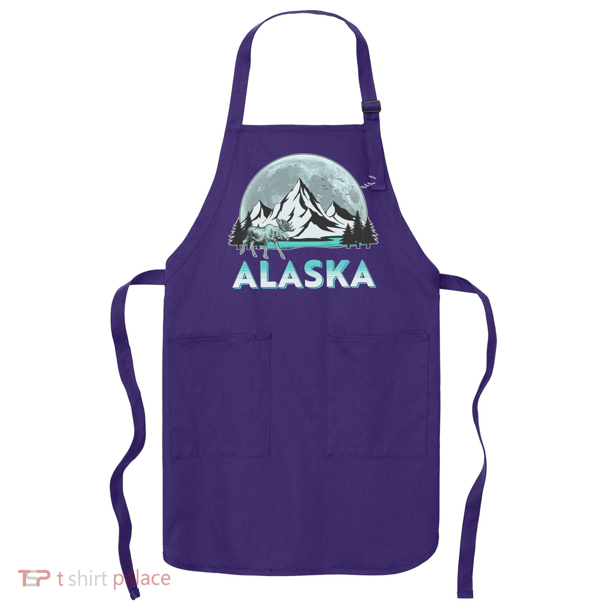 Alaska Wilderness Moose Moon Apron