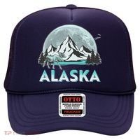 Alaska Wilderness Moose Moon Hat thumb 0