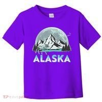 Alaska Wilderness Moose Moon Toddler T-Shirt thumb 0