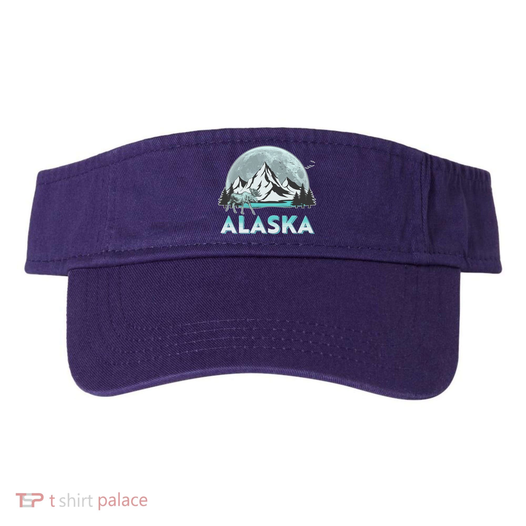 Alaska Wilderness Moose Moon Visor
