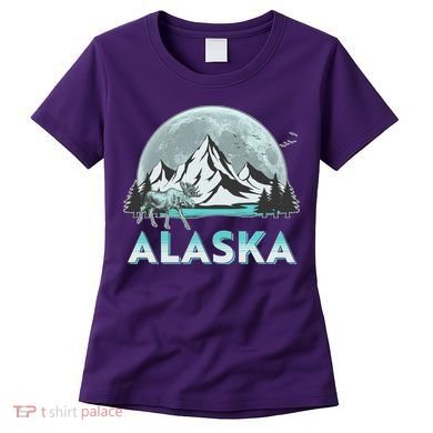 Alaska Wilderness Moose Moon Women's T-Shirt