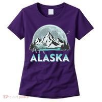 Alaska Wilderness Moose Moon Women's T-Shirt thumb 0