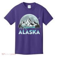 Alaska Wilderness Moose Moon Kids T-Shirt thumb 0