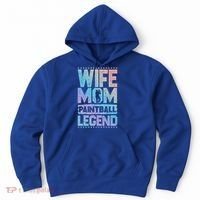 Airsoft Wife Mom Paintball Legend Paintball 'S Meaningful Gift Hoodie thumb 0