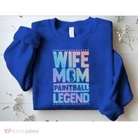 Airsoft Wife Mom Paintball Legend Paintball 'S Meaningful Gift Sweatshirt thumb 2