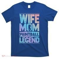 Airsoft Wife Mom Paintball Legend Paintball 'S Meaningful Gift T-Shirt thumb 0