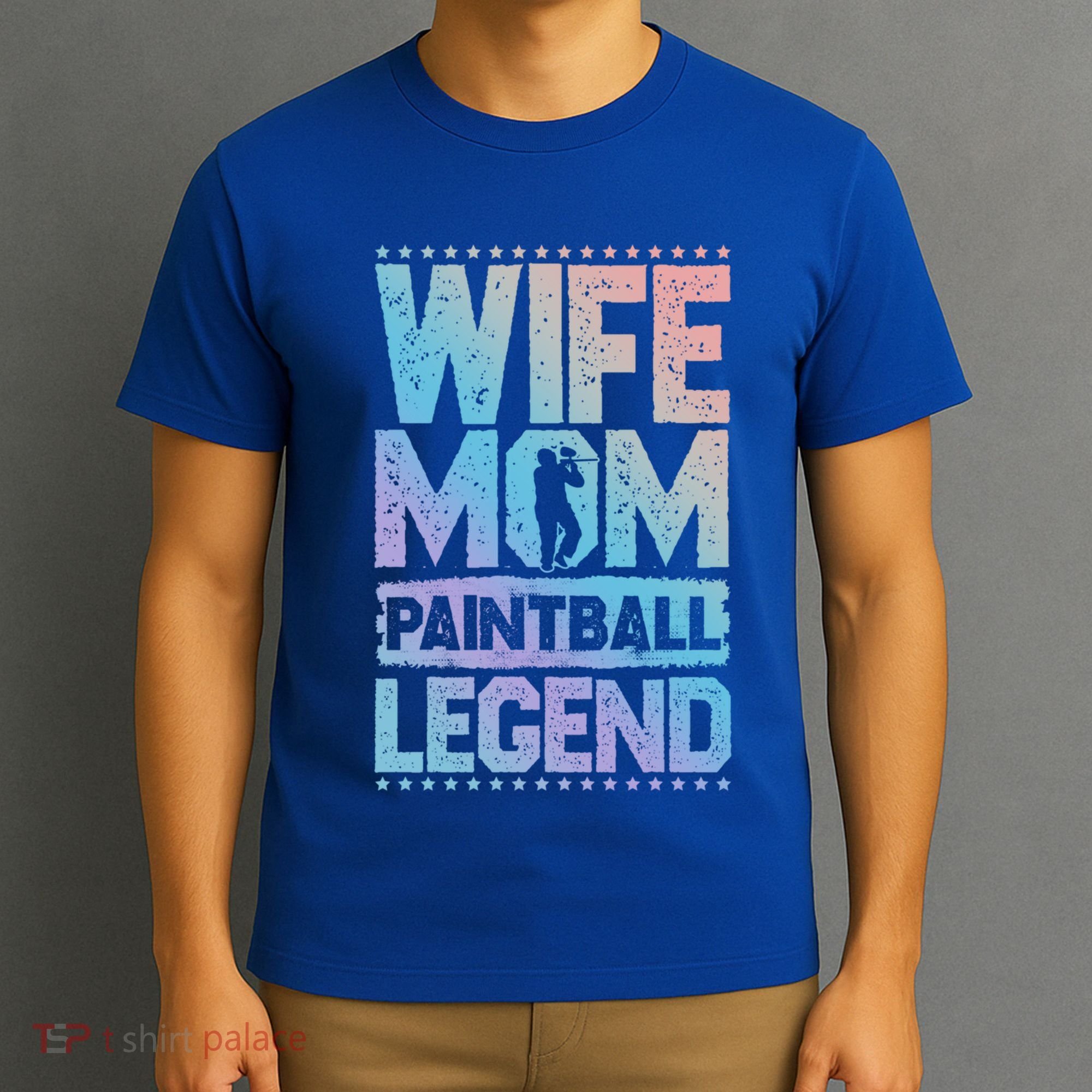 Airsoft Wife Mom Paintball Legend Paintball 'S Meaningful Gift T-Shirt