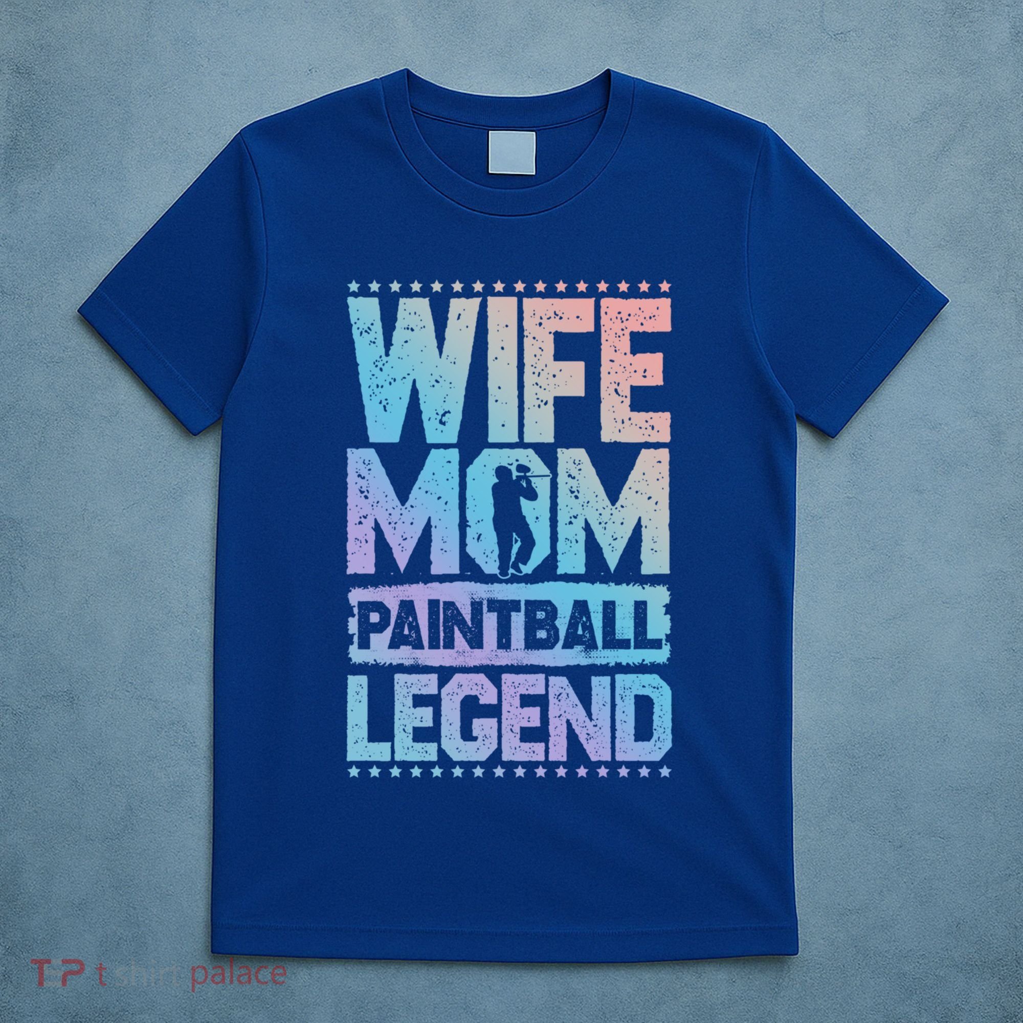 Airsoft Wife Mom Paintball Legend Paintball 'S Meaningful Gift T-Shirt