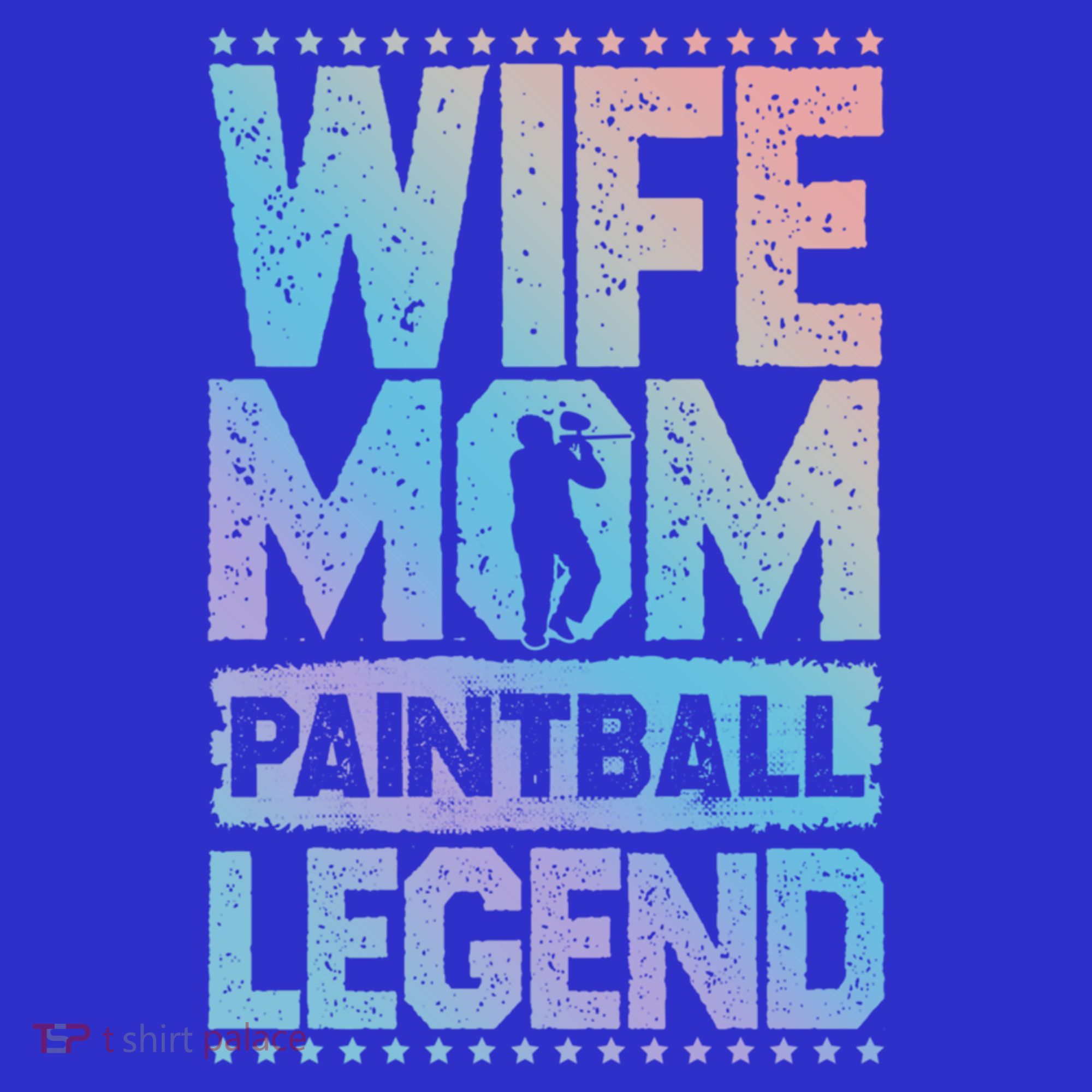 Airsoft Wife Mom Paintball Legend Paintball 'S Meaningful Gift T-Shirt