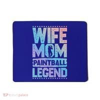 Airsoft Wife Mom Paintball Legend Paintball 'S Meaningful Gift Mousepad thumb 0