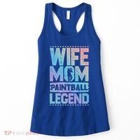 Airsoft Wife Mom Paintball Legend Paintball 'S Meaningful Gift Women's Tank Top thumb 0