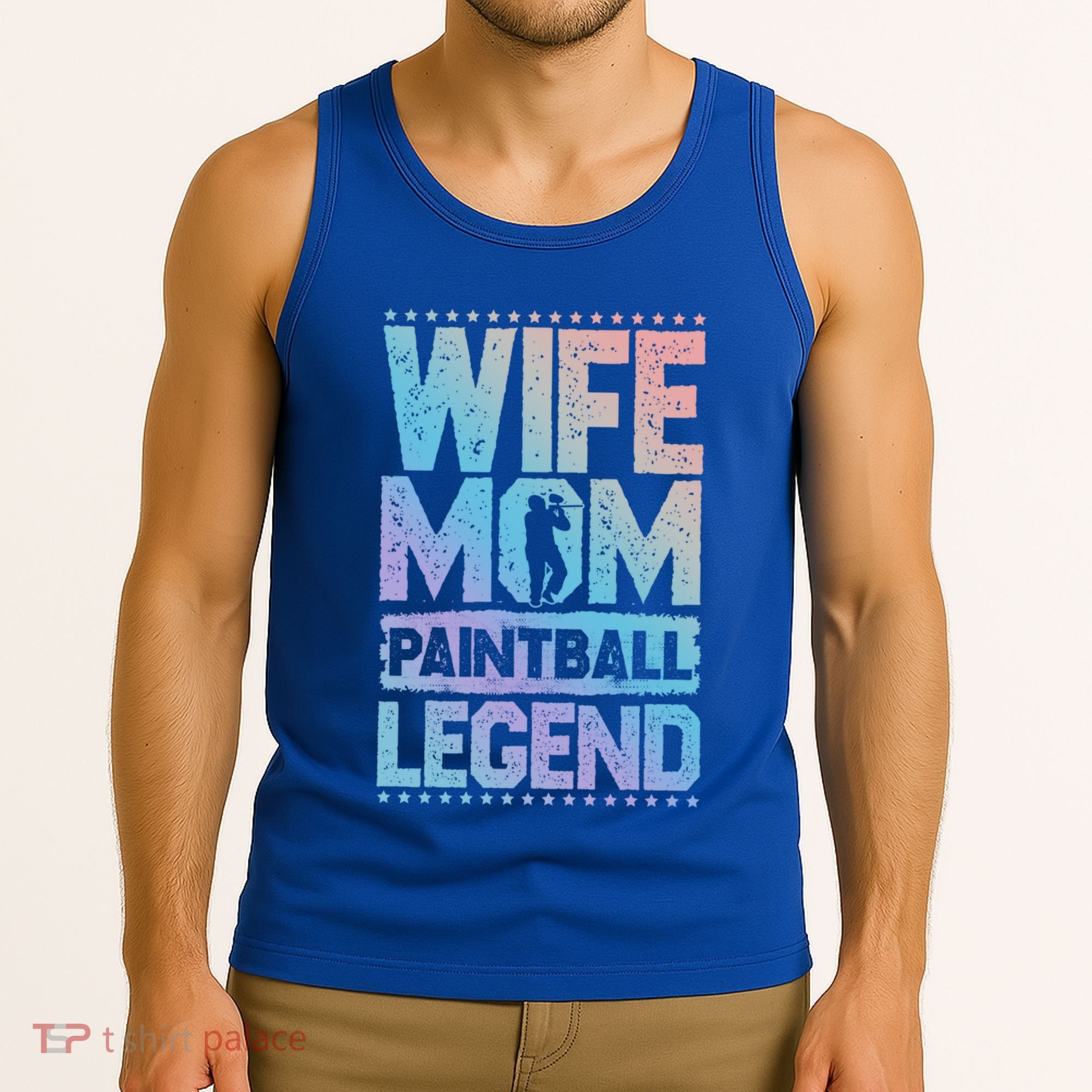 Airsoft Wife Mom Paintball Legend Paintball 'S Meaningful Gift Tank Top