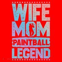 Airsoft Wife Mom Paintball Legend Paintball 'S Meaningful Gift Santa Hat thumb 1