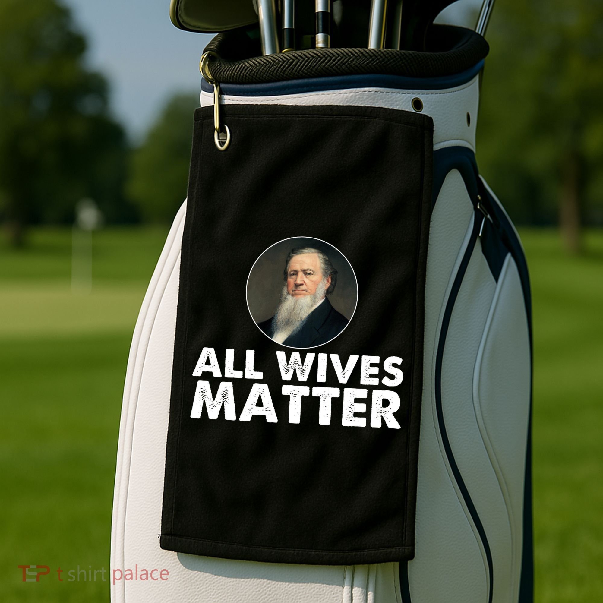 All Wives Matter Joseph Smith Polygamy Ex Mormon Lds Meme Golf Towel