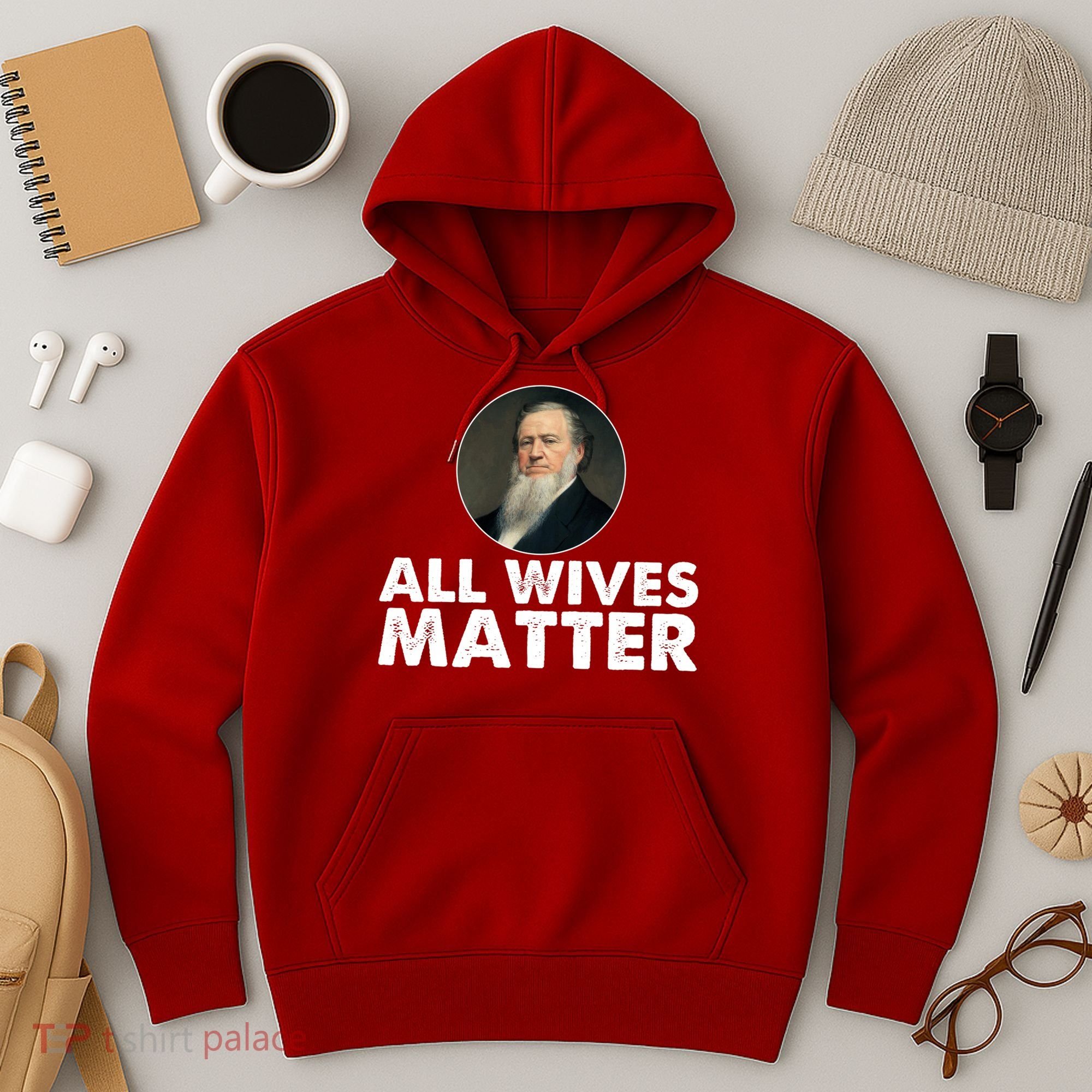All Wives Matter Joseph Smith Polygamy Ex Mormon Lds Meme Hoodie