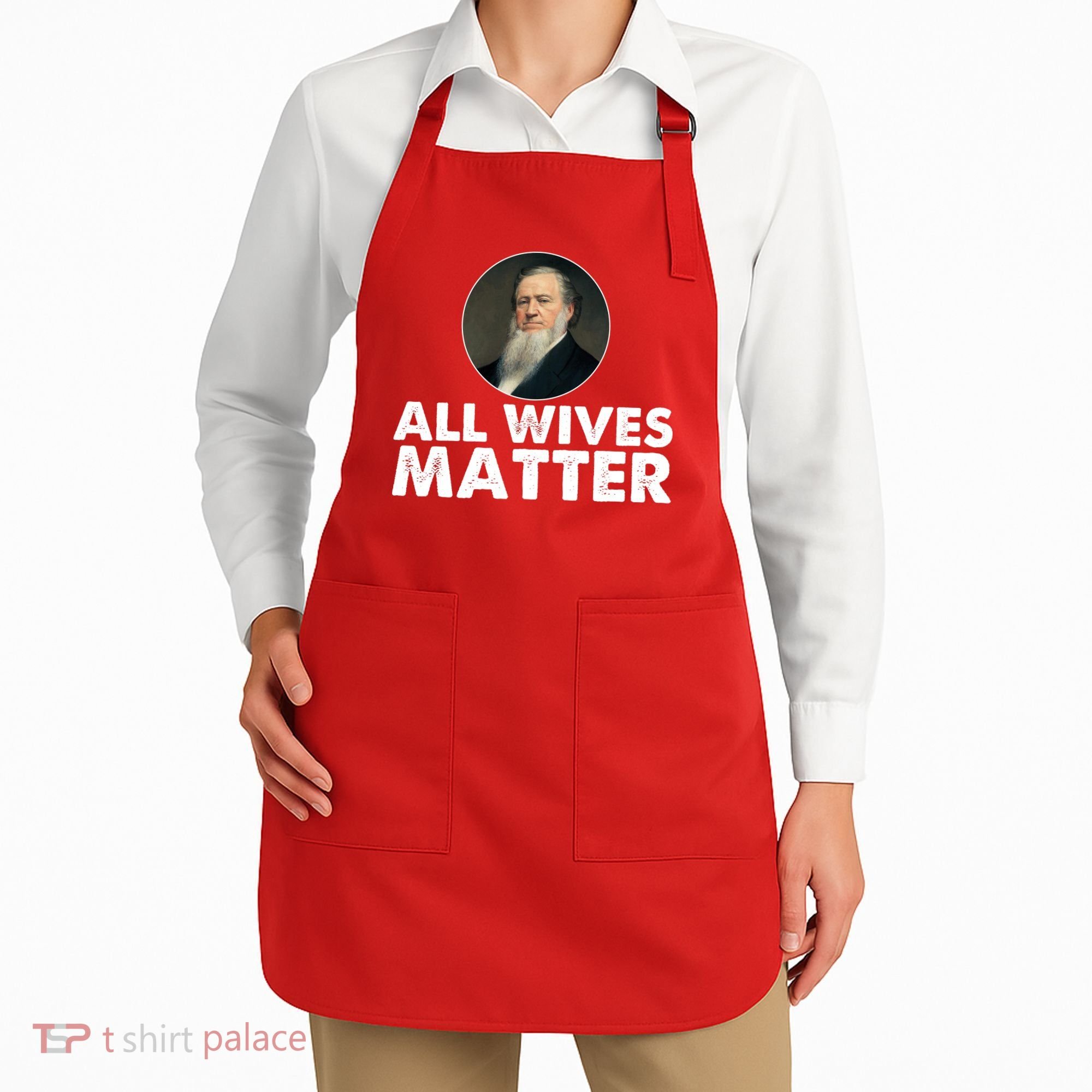 All Wives Matter Joseph Smith Polygamy Ex Mormon Lds Meme Apron