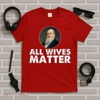 All Wives Matter Joseph Smith Polygamy Ex Mormon Lds Meme T-Shirt thumb 5
