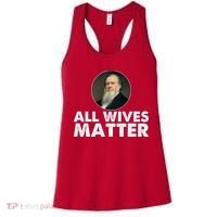 All Wives Matter Joseph Smith Polygamy Ex Mormon Lds Meme Women's Tank Top thumb 0