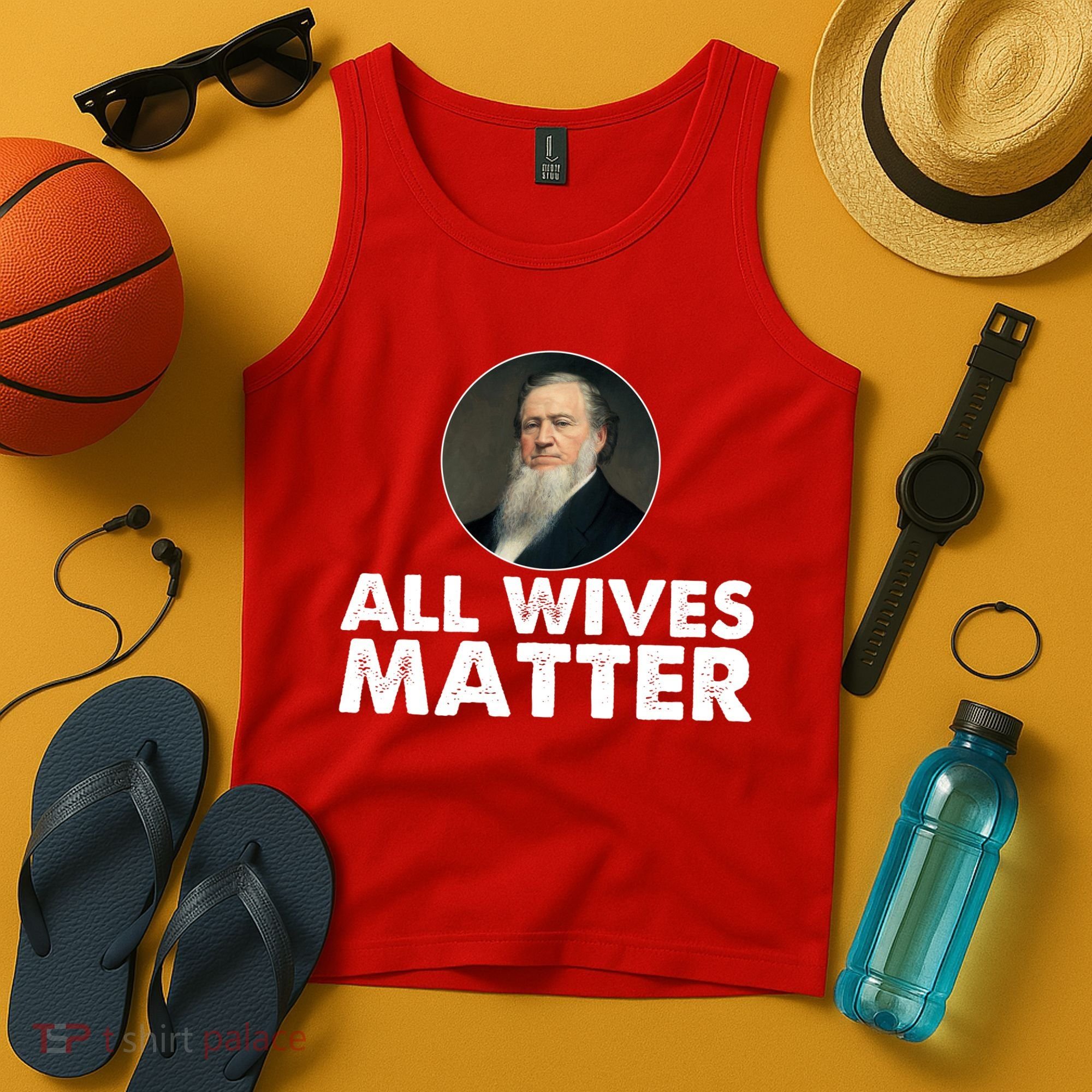 All Wives Matter Joseph Smith Polygamy Ex Mormon Lds Meme Tank Top