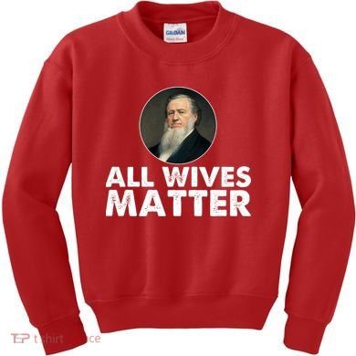 All Wives Matter Joseph Smith Polygamy Ex Mormon Lds Meme Kids Sweatshirt