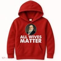 All Wives Matter Joseph Smith Polygamy Ex Mormon Lds Meme Kids Hoodie thumb 0