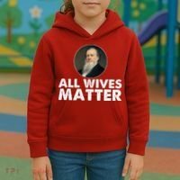All Wives Matter Joseph Smith Polygamy Ex Mormon Lds Meme Kids Hoodie thumb 3