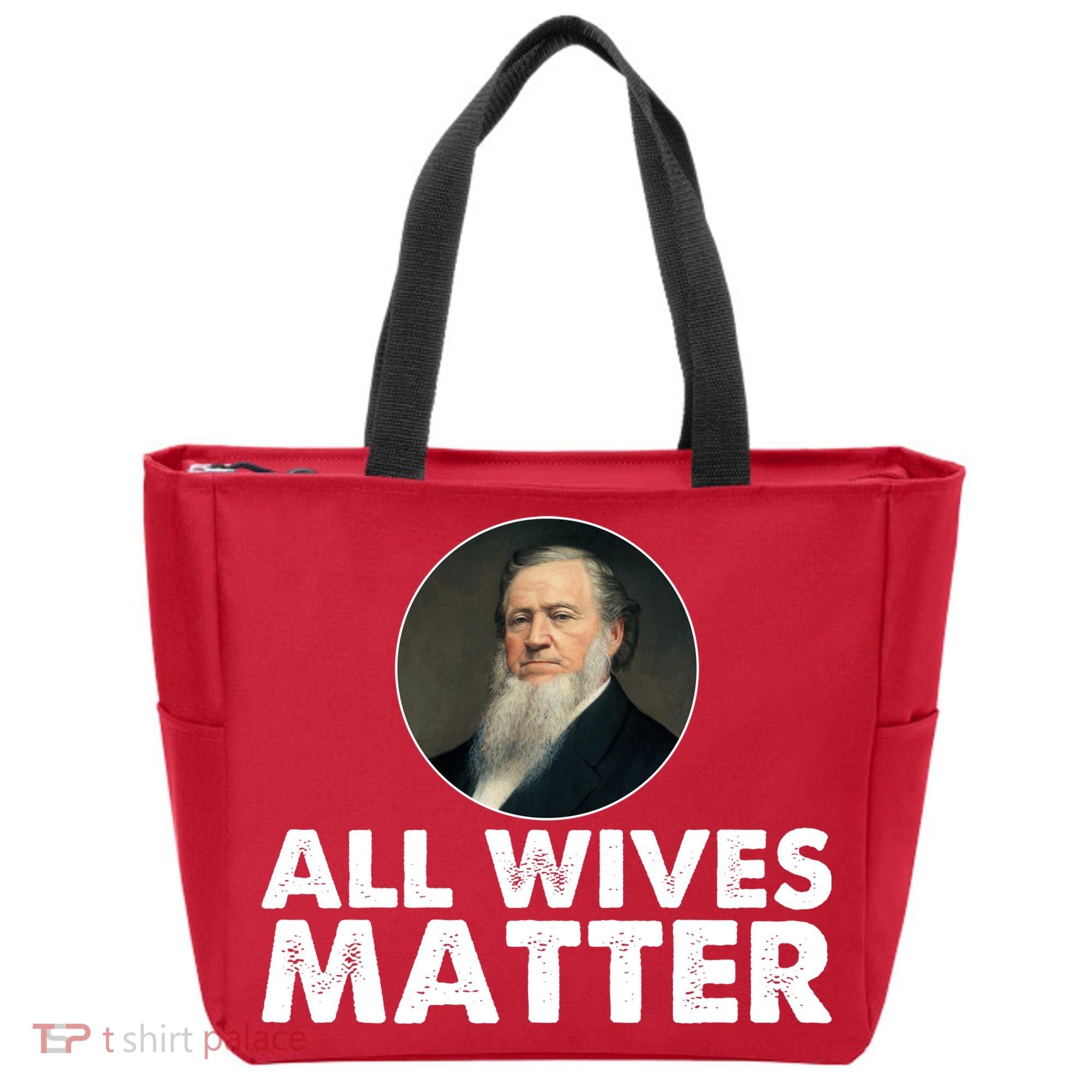 All Wives Matter Joseph Smith Polygamy Ex Mormon Lds Meme Tote Bag