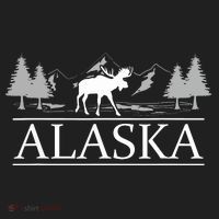 Alaskan Wilderness Moose Glacier Mountains Nature Alaska Beanie thumb 2