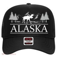 Alaskan Wilderness Moose Glacier Mountains Nature Alaska Hat thumb 0
