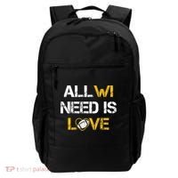 All Wi Need Is Love Green Bay Backpack thumb 0