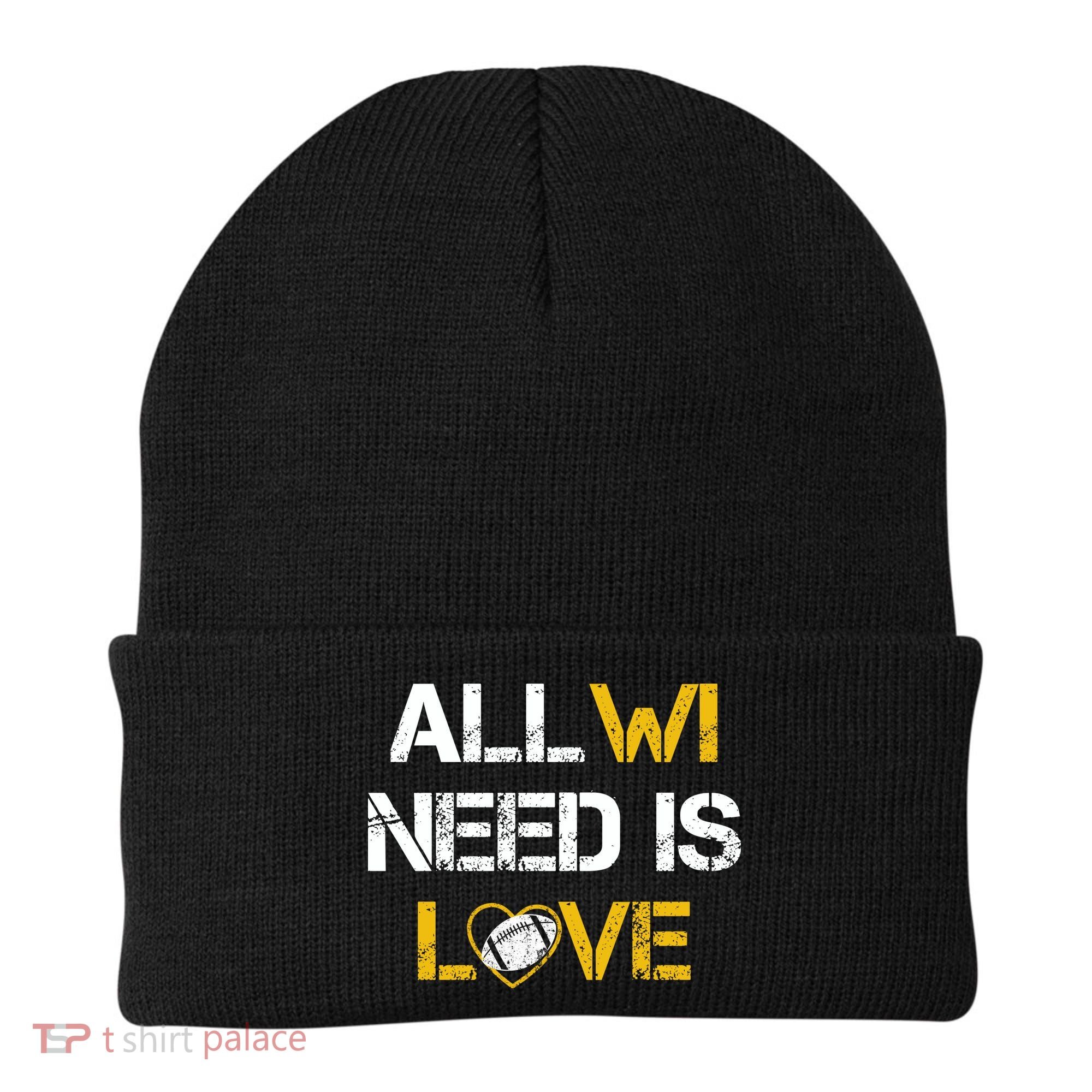 All Wi Need Is Love Green Bay Beanie