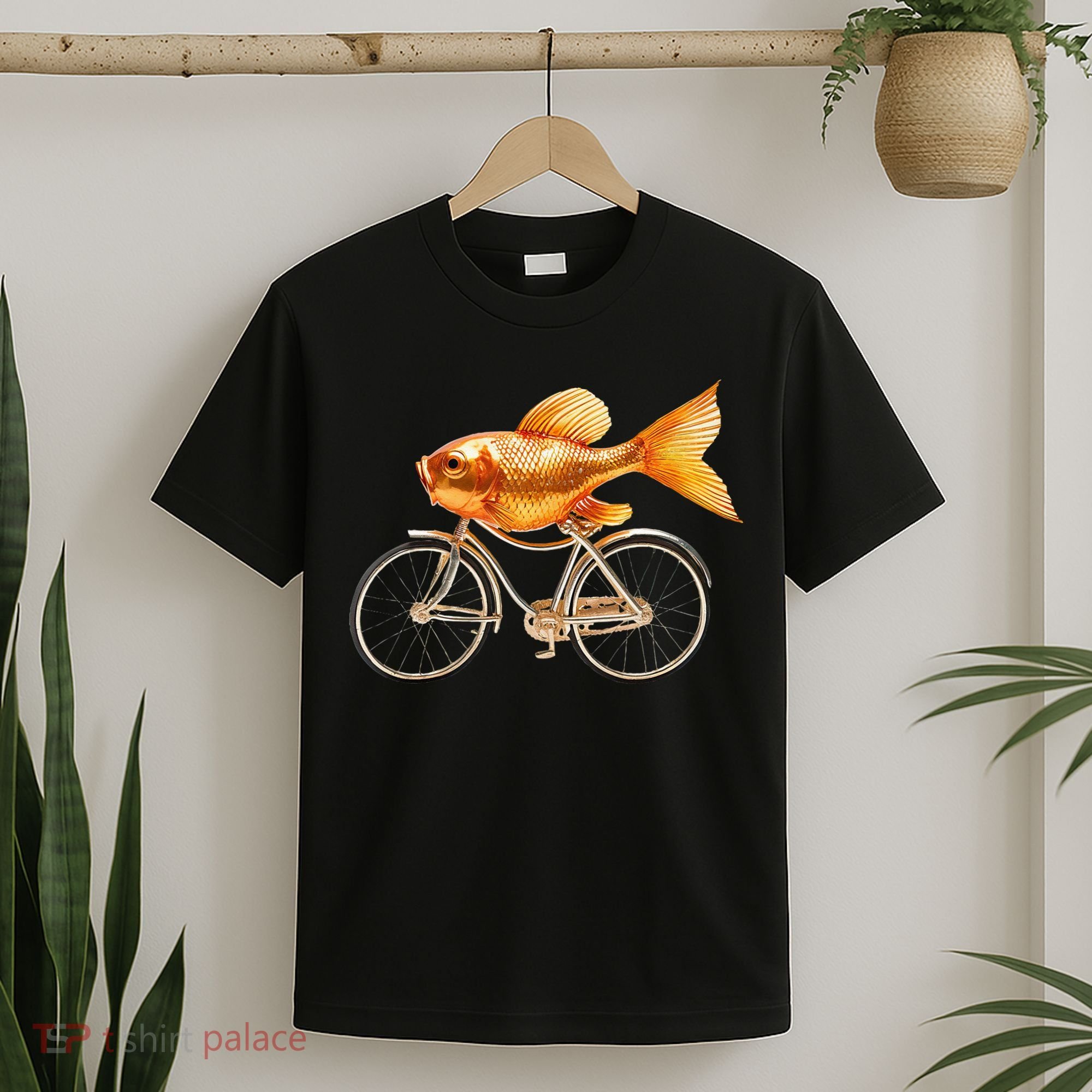 A Woman Needs A Man Like A Fish Needs A Bicycle T-Shirt