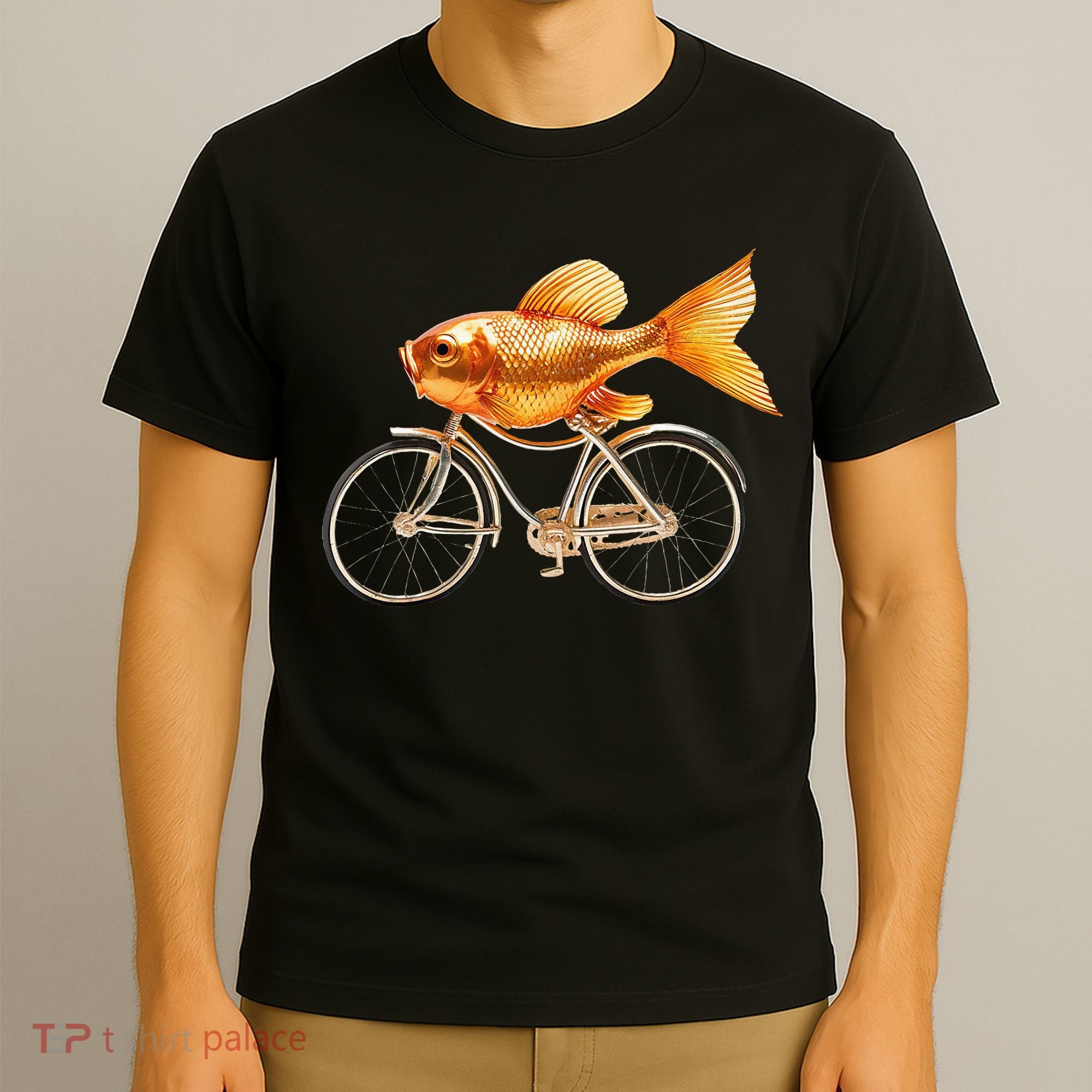 A Woman Needs A Man Like A Fish Needs A Bicycle T-Shirt