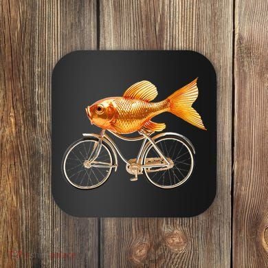 A Woman Needs A Man Like A Fish Needs A Bicycle Coaster