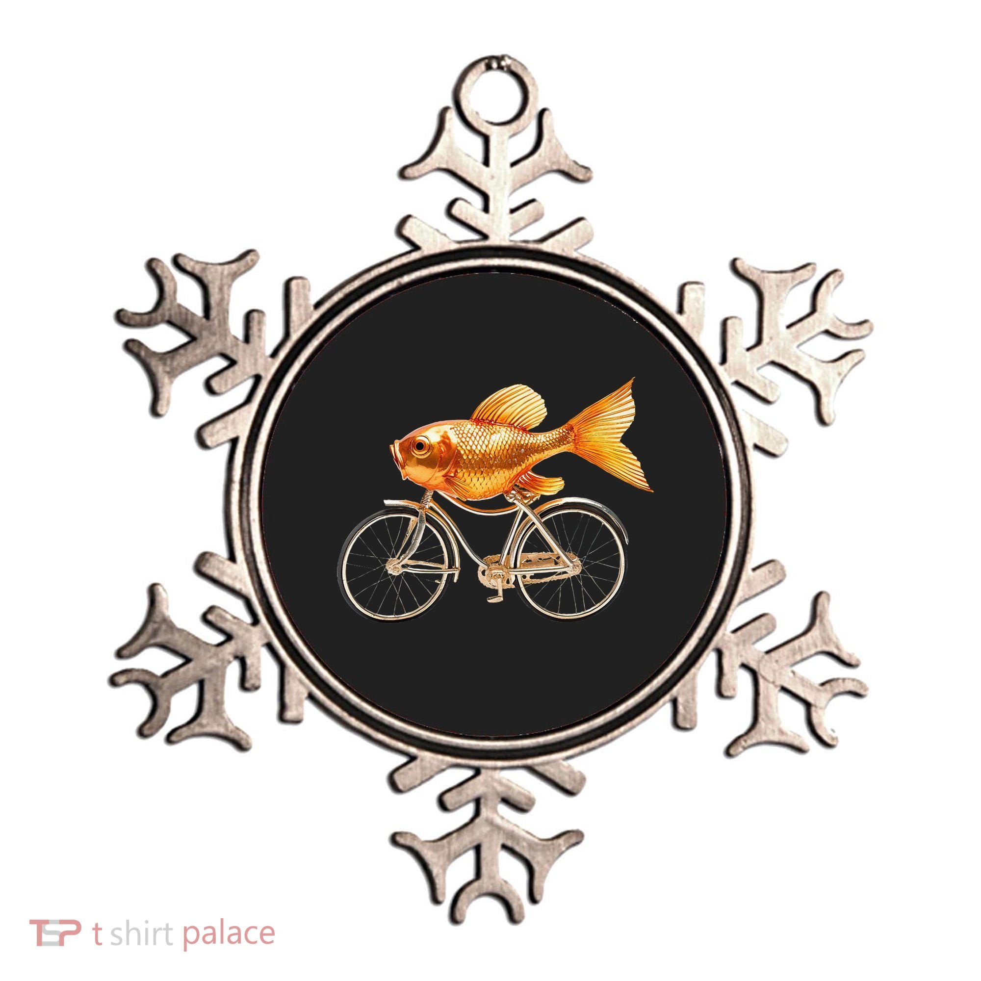 A Woman Needs A Man Like A Fish Needs A Bicycle Ornament