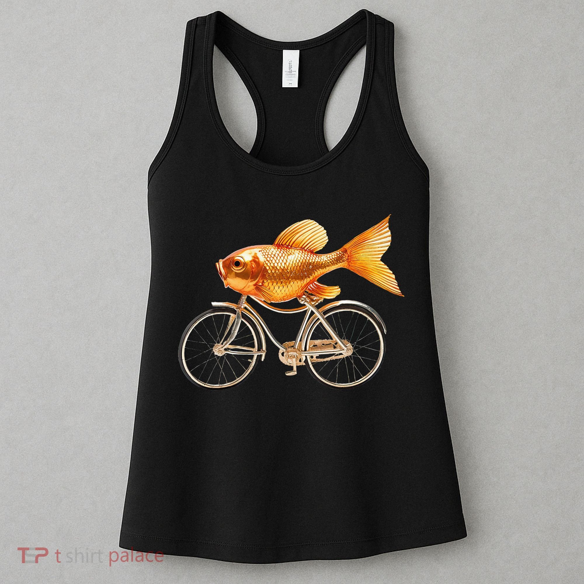 A Woman Needs A Man Like A Fish Needs A Bicycle Women's Tank Top