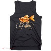 A Woman Needs A Man Like A Fish Needs A Bicycle Tank Top thumb 0