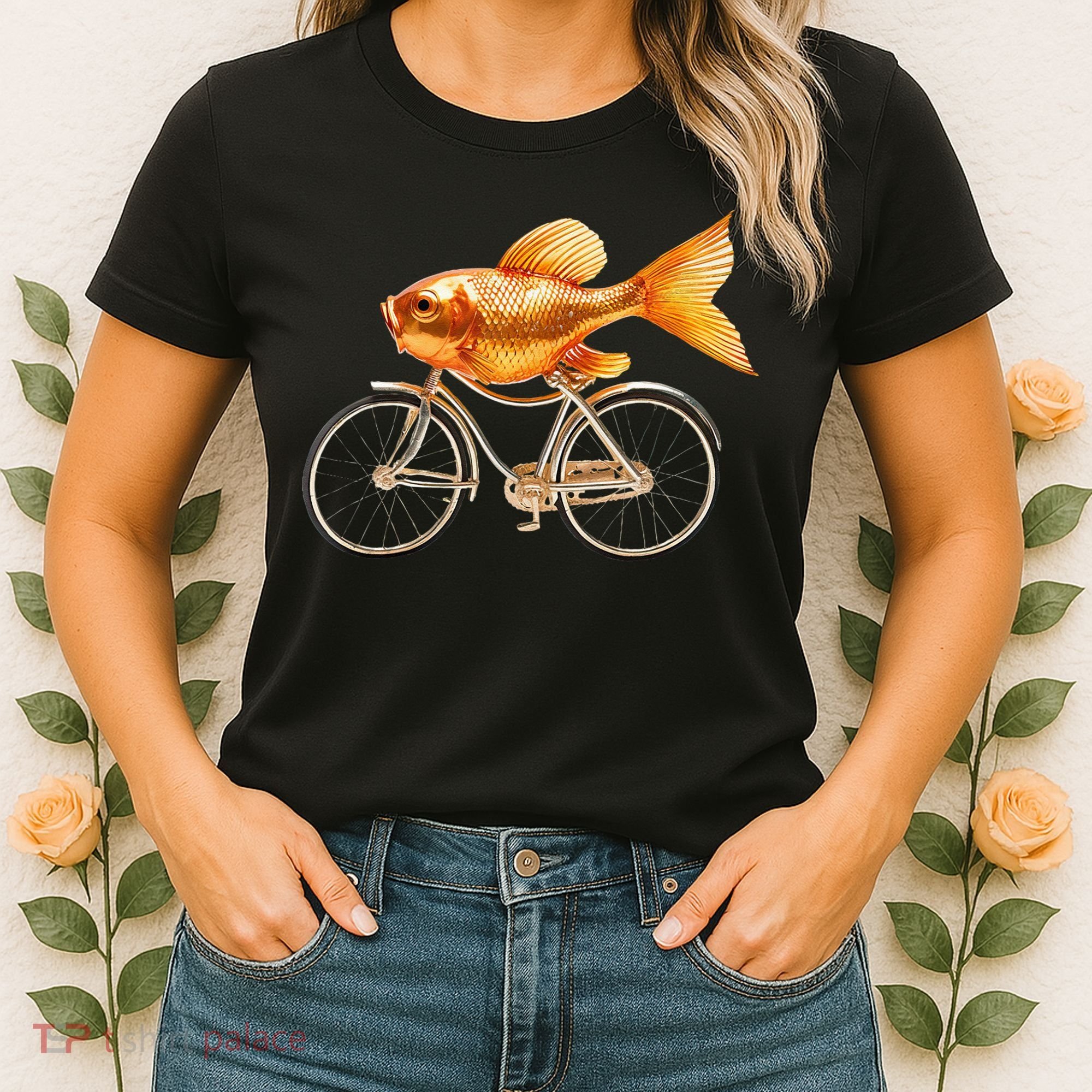 A Woman Needs A Man Like A Fish Needs A Bicycle Women's T-Shirt