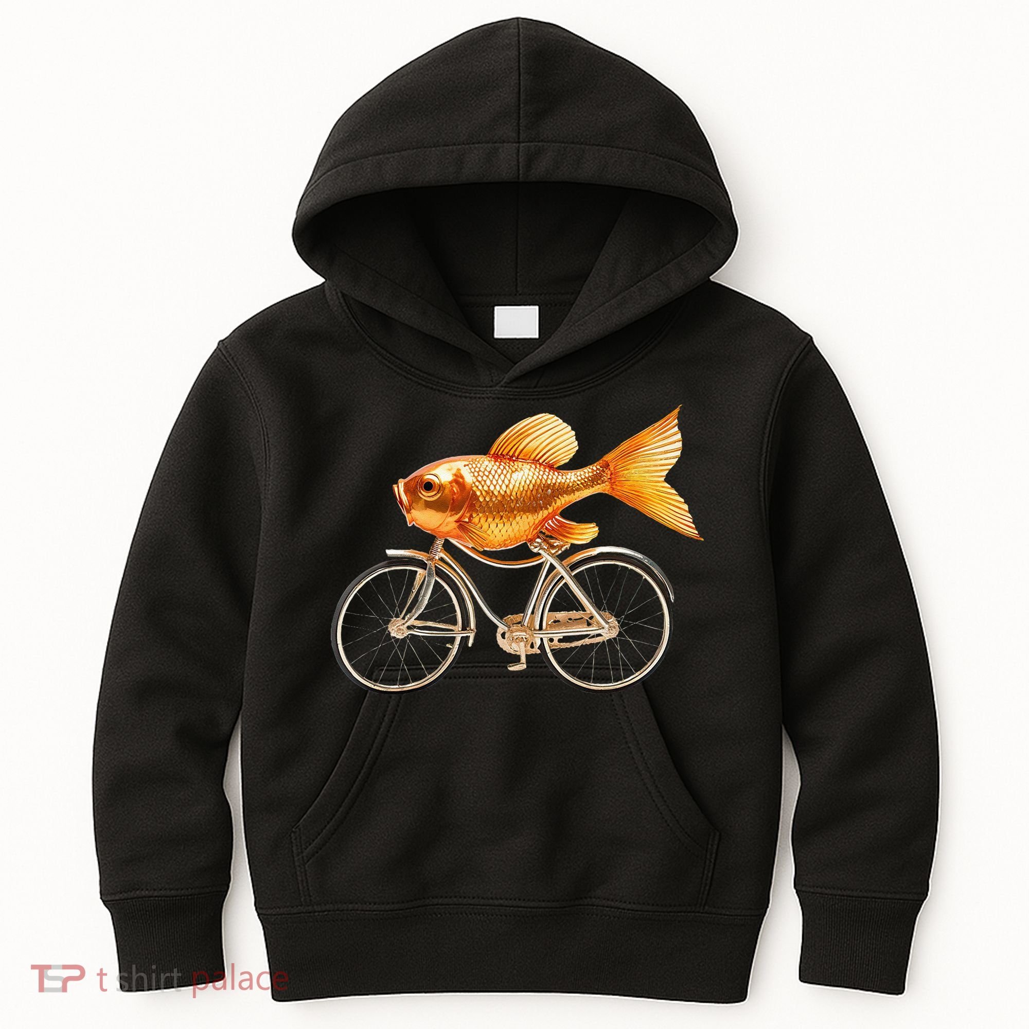 A Woman Needs A Man Like A Fish Needs A Bicycle Kids Hoodie