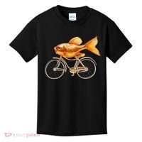 A Woman Needs A Man Like A Fish Needs A Bicycle Kids T-Shirt thumb 0