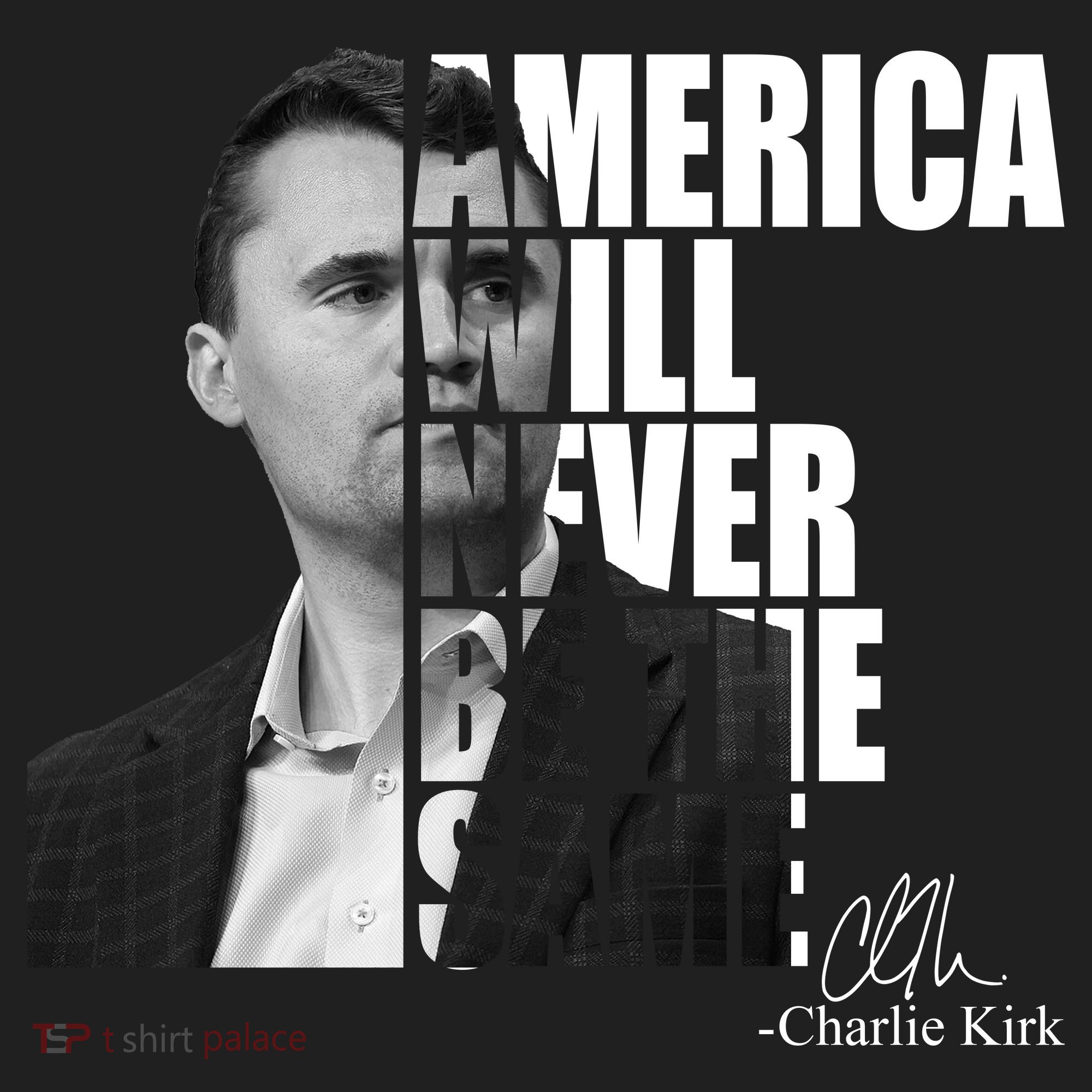 America Will Never Be The Same Charlie Kirk Women's Sweatshirt