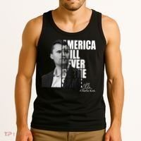 America Will Never Be The Same Charlie Kirk Tank Top thumb 3