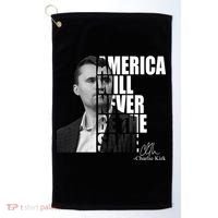 America Will Never Be The Same Charlie Kirk Golf Towel thumb 0