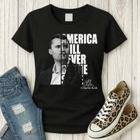 America Will Never Be The Same Charlie Kirk Women's T-Shirt thumb 3