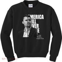 America Will Never Be The Same Charlie Kirk Kids Sweatshirt thumb 0
