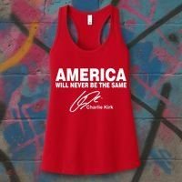 America Will Never Be The Same RIP CHARLIE KIRK Women's Tank Top thumb 3